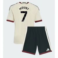 Manchester United Mason Mount #7 Tredje Tröja Barn 2026-27 Kortärmad (+ Korta byxor)